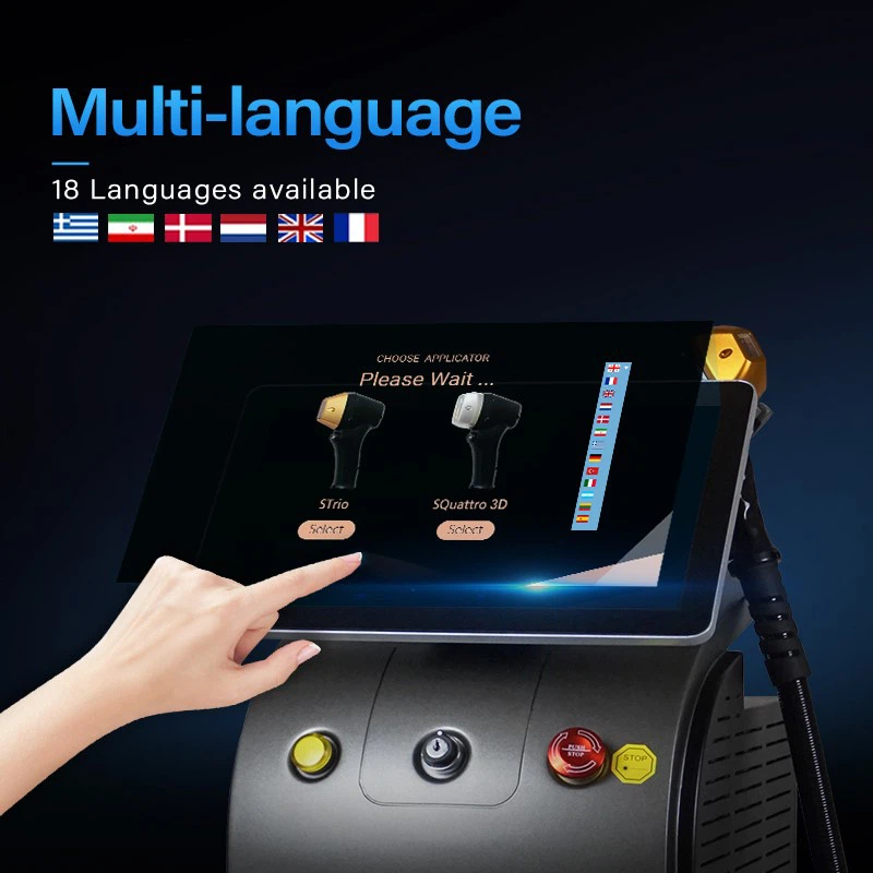 MNLT Diode Laser Hair Removal Machine