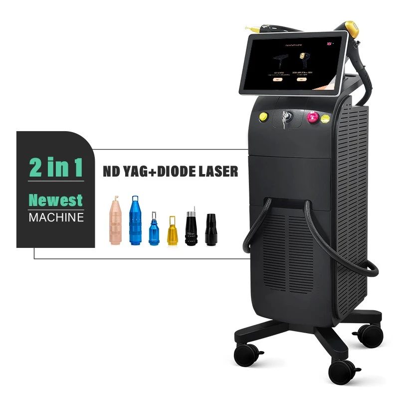 Nd Yag Diode Laser Hair Removal Machine